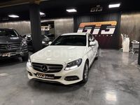 Usado Mercedes C200 Avantgarde 136 CV (100 kW) 2014 Blanco Berlina