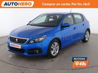Usado Peugeot 308 Active 110 CV (80 kW) 2021 Azul Berlina