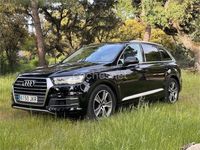 Usado Audi Q7 Design 272 CV (200 kW) 2015 Negro SUV