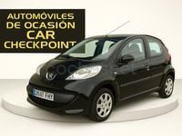 Usado Peugeot 107 54 CV (39 kW) 2008 Negro Utilitario