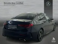 Usado Mercedes C220 AMG line 200 CV (147 kW) 2021 Azul cavansita Berlina