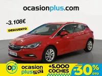 Begagnad Opel Astra Dynamic 125 HK (91 kW) 2018 Röd Sedan