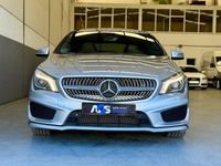 Usado Mercedes CLA200 AMG line 136 CV (100 kW) 2015 Gris / plata Berlina