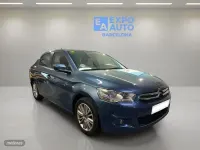 Usado Citroën C-Elysee I Exclusive 90 CV (66 kW) 2014 Azul Berlina