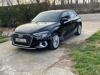 Usado Audi A3 Advanced Plus 116 CV (85 kW) 2021 Negro Berlina