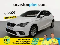 Usado Seat Ibiza Style Plus 115 CV (84 kW) 2019 Blanco Utilitario