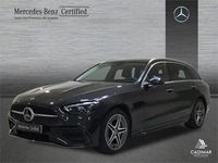 Usado Mercedes C300e AMG line 313 CV (230 kW) 2024 Gris grafito Familiar
