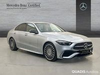 Usado Mercedes C220 AMG line 200 CV (147 kW) 2025 Plata hightech