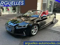 Usado Audi S5 Cabriolet Ambiente 354 CV (260 kW) 2018 Negro Descapotable