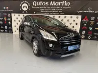 Usado Peugeot 3008 200 CV (147 kW) 2014 Negro Familiar