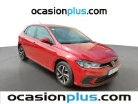 Usado VW Polo Life 95 CV (69 kW) 2022 Rojo Utilitario