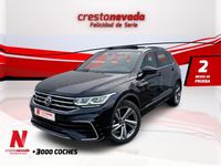 Usado VW Tiguan R-line 150 CV (110 kW) 2021 Negro SUV