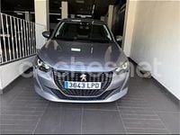 Usado Peugeot 208 Style 100 CV (73 kW) 2021 Gris / plata Utilitario