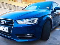 Usado Audi A3 S-Line 105 CV (77 kW) 2013 Azul Berlina