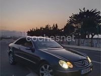 Usado Mercedes CLK270 Elegance 170 CV (125 kW) 2004 Azul Coupe
