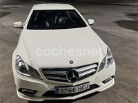 Usado Mercedes E220 170 CV (125 kW) 2011 Blanco Coupe