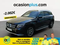 Usado Mercedes GLC250 204 CV (150 kW) 2019 Negro SUV