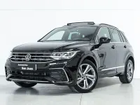 Usado VW Tiguan Allspace R-line 150 CV (110 kW) 2022 Negro SUV