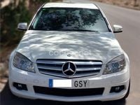 Usado Mercedes C180 156 CV (114 kW) 2010 Blanco Berlina