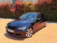 Usado BMW 318 129 CV (94 kW) 2008 Negro Familiar