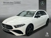 Usado Mercedes A250 AMG line 218 CV (160 kW) 2025 Blanco polar Berlina