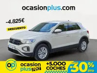 Usado VW T-Roc 110 CV (80 kW) 2023 Gris SUV