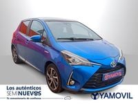 Usado Toyota Yaris Hybrid Advance 100 CV (73 kW) 2018 Azul Berlina