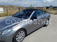 Usado Mercedes E350 Avantgarde 231 CV (169 kW) 2012 Gris / plata Descapotable