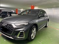 Usado Audi Q5 S-Line 204 CV (150 kW) 2021 Gris / plata SUV