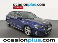 Usado Audi A3 Sportback S-Line 150 CV (110 kW) 2020 Azul Utilitario