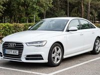 Usado Audi A6 S-Line 190 CV (139 kW) 2017 Blanco Berlina