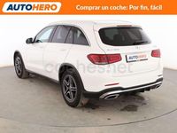 Usado Mercedes GLC300 AMG line 245 CV (180 kW) 2020 Blanco SUV