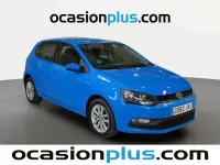 Usado VW Polo 75 CV (55 kW) 2016 Azul Utilitario