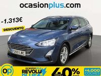 Usado Ford Focus Trend+ 120 CV (88 kW) 2022 Azul Familiar