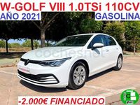 Usado VW Golf VIII 110 CV (80 kW) 2021 Blanco Berlina