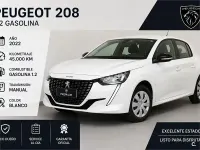 Usado Peugeot 208 Style 75 CV (55 kW) 2022 Blanco Utilitario