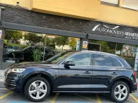 Usado Audi Q5 S-Line 163 CV (119 kW) 2019 Azul SUV