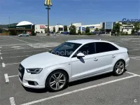 Usado Audi A3 S-Line 184 CV (135 kW) 2018 Blanco Berlina