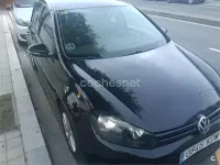 Usado VW Golf VI 105 CV (77 kW) 2011 Negro Utilitario