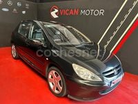 Usado Peugeot 307 136 CV (100 kW) 2004 Negro Berlina