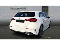 Usado Mercedes A180 AMG line 136 CV (100 kW) 2024 Blanco Berlina