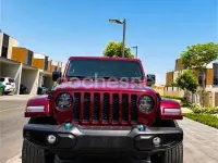 Usado Jeep Wrangler Sahara 381 CV (280 kW) 2021 Granate SUV