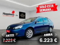Usado VW Golf VI Sport 105 CV (77 kW) 2011 Azul Utilitario