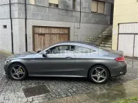Usado Mercedes C220 AMG line 170 HP (125 kW) 2016 Cinzento Coupé