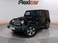 Usado Jeep Wrangler Sahara 200 CV (147 kW) 2017 Negro SUV
