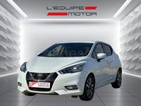 Usado Nissan Micra Acenta 90 CV (66 kW) 2018 Blanco Utilitario