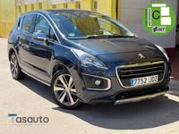 Usado Peugeot 3008 Allure 120 CV (88 kW) 2015 Azul Familiar