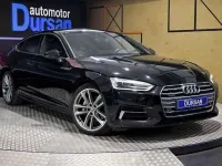 Usado Audi A5 Sportback S-Line 218 CV (160 kW) 2018 Negro Utilitario