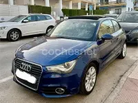 Usado Audi A1 Ambition 105 CV (77 kW) 2010 Azul Utilitario
