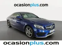 Usado Mercedes C250 204 CV (150 kW) 2017 Azul Coupe